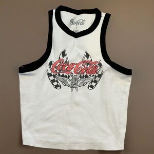 Coca-Cola Racing Graphic Tank Top - Size Small